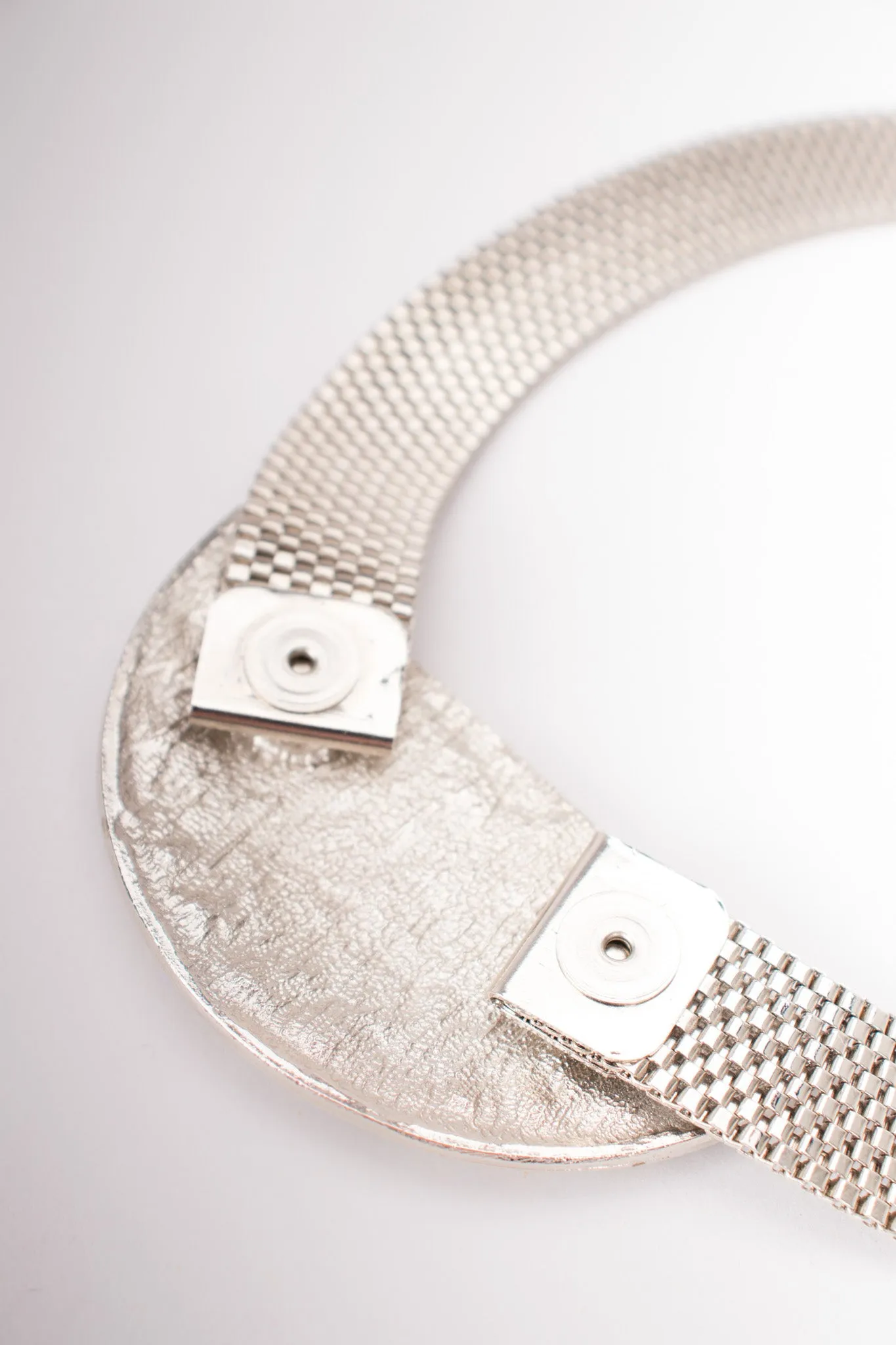 Crystal Half Moon Collar