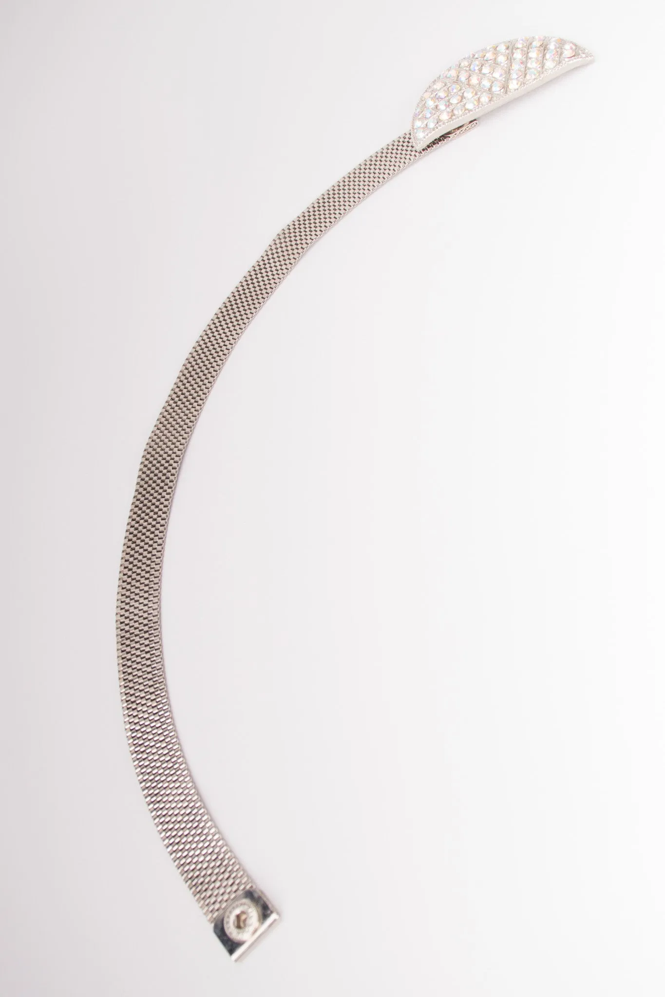 Crystal Half Moon Collar
