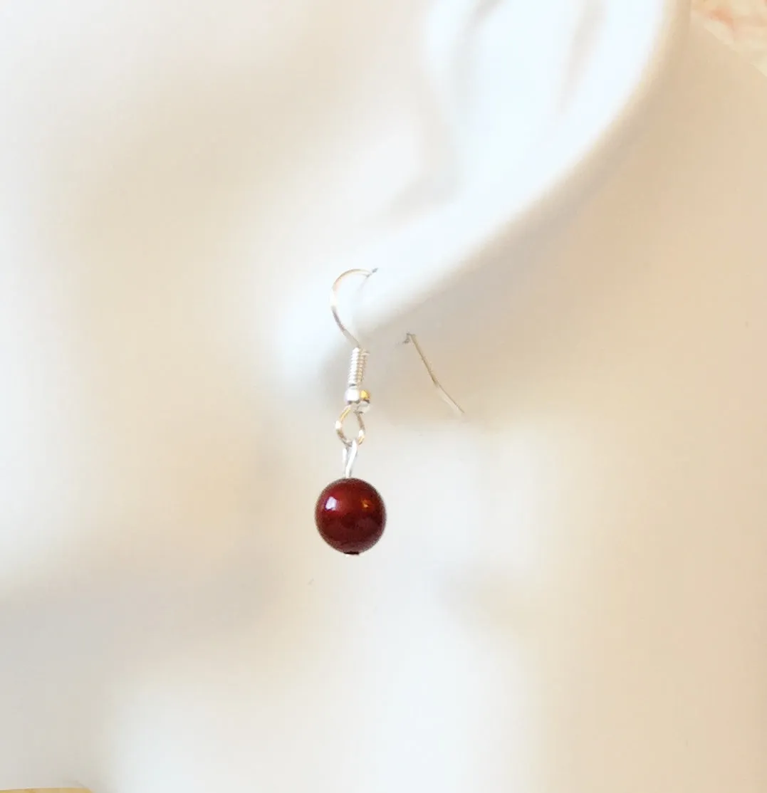 Crystal Pearl Necklace - Eliana (Multiple Colors)