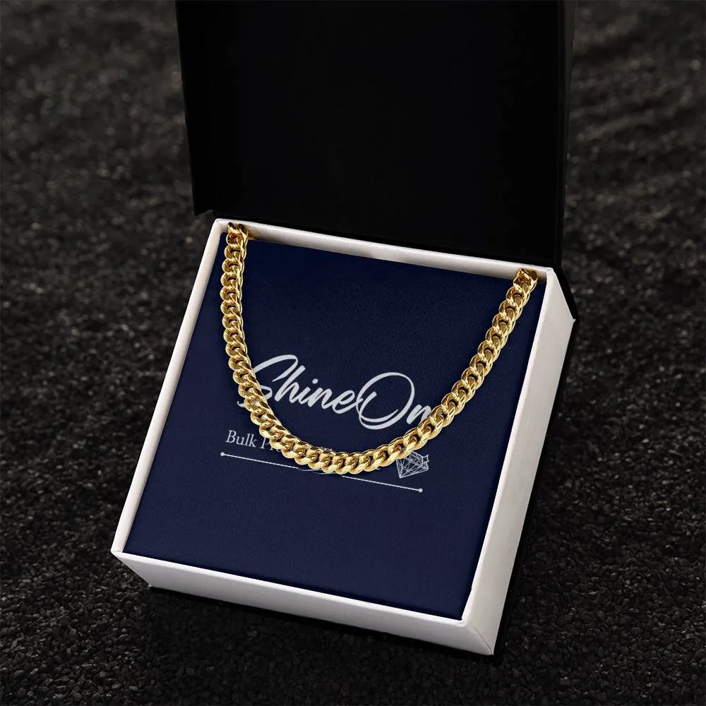 Cuban Link Necklace For Men