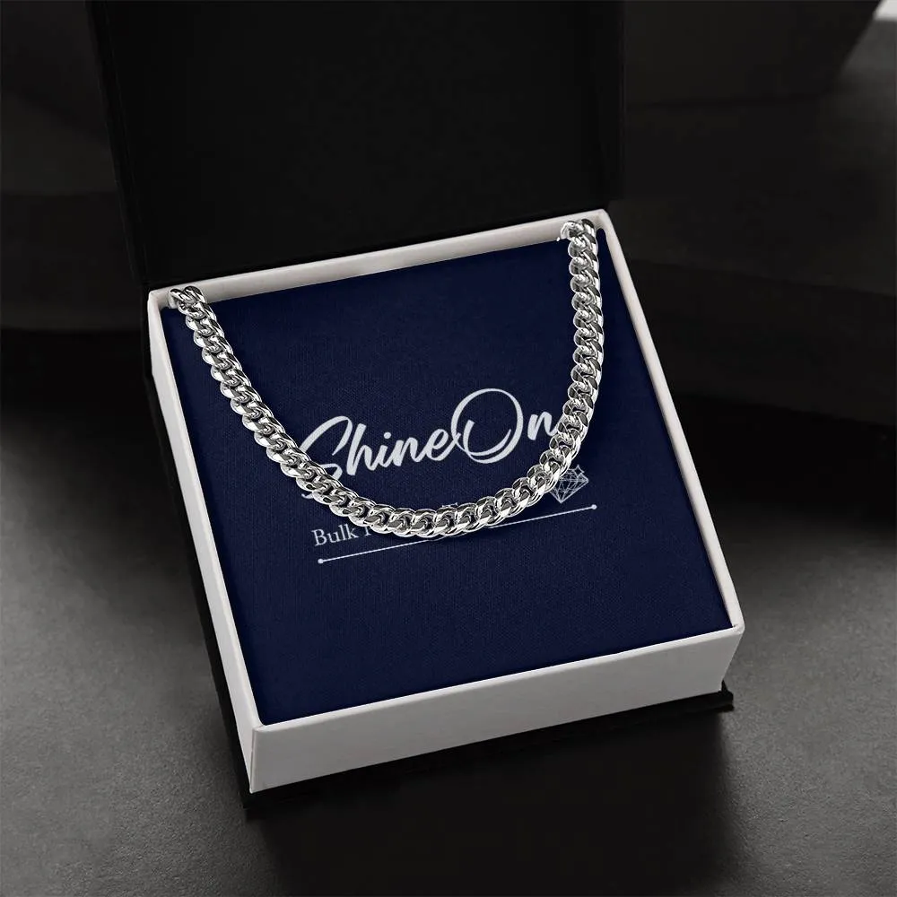 Cuban Link Necklace For Men