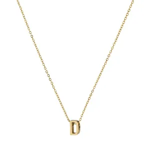 D NECKLACE - GOLD