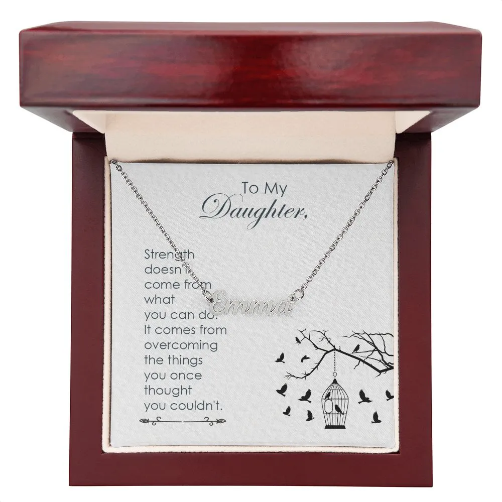 Daughter Name Necklace