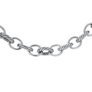 David Yurman Estate Sterling Silver Madison Chain Necklace