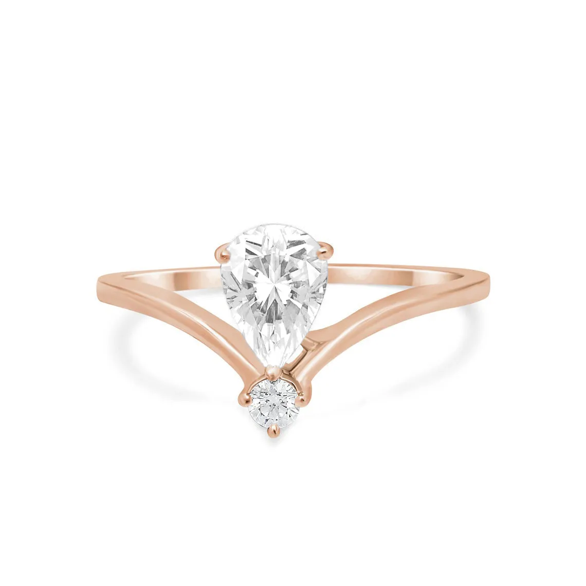Dazzling Star Moissanite Ring