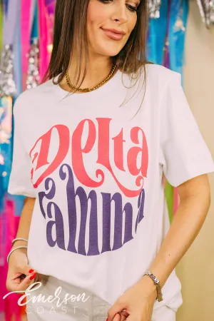 DG Curvy Font Tee