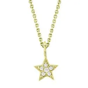 Diamond Star Necklace
