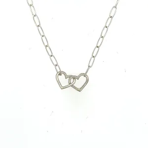 Double Heart Necklace