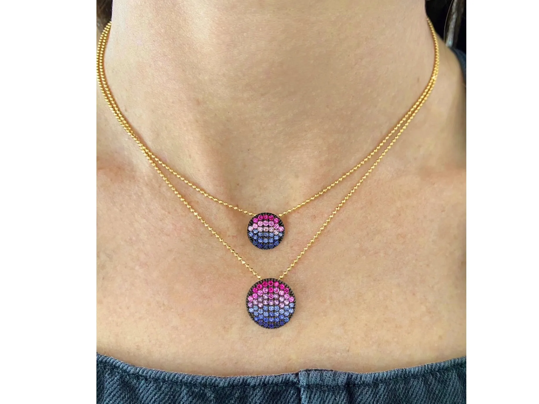 Dusk Mini Infinity Necklace