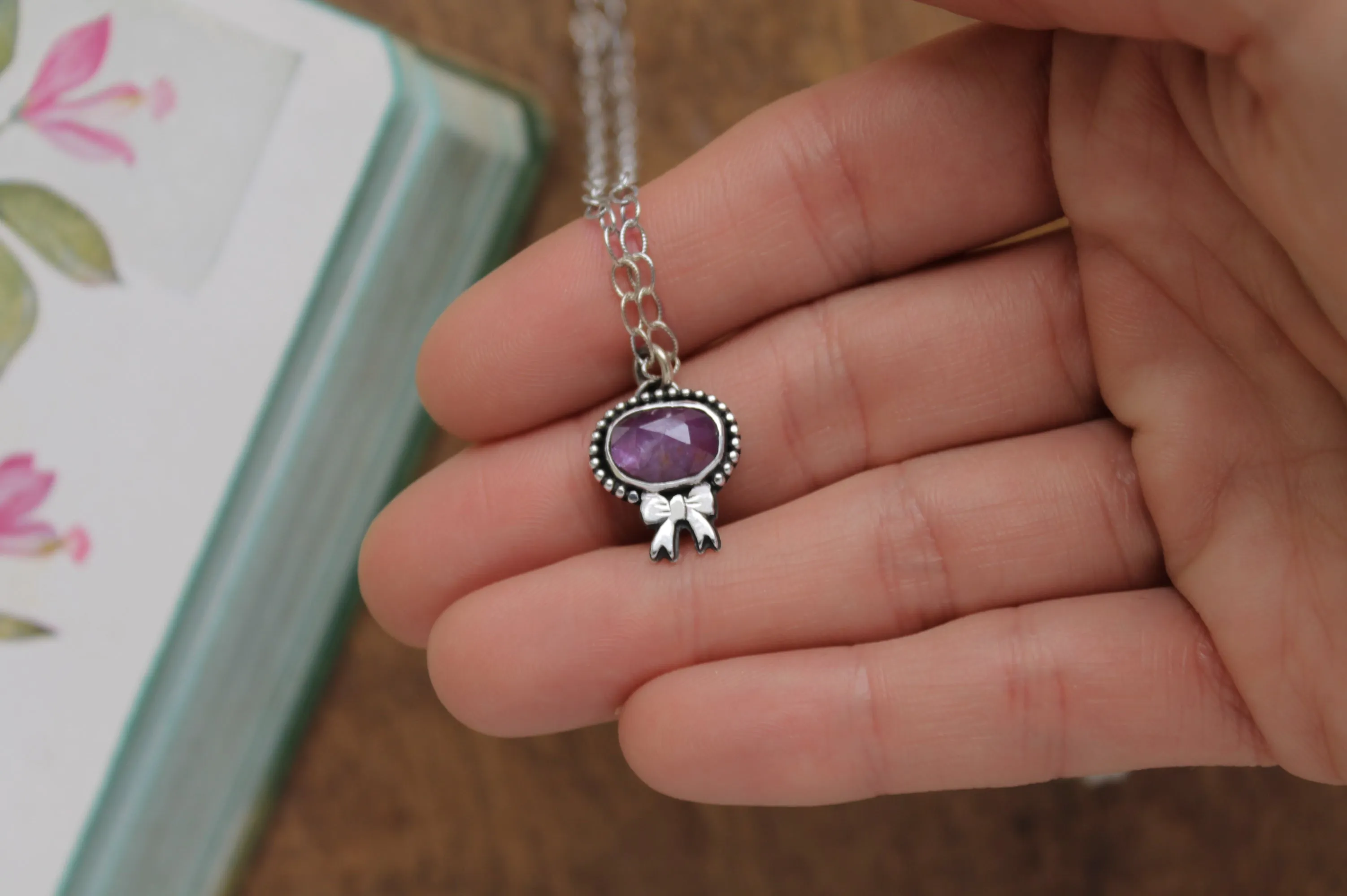 Enduring Love Ruby Necklace #1