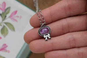 Enduring Love Ruby Necklace #1