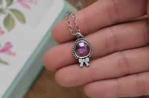 Enduring Love Ruby Necklace #2
