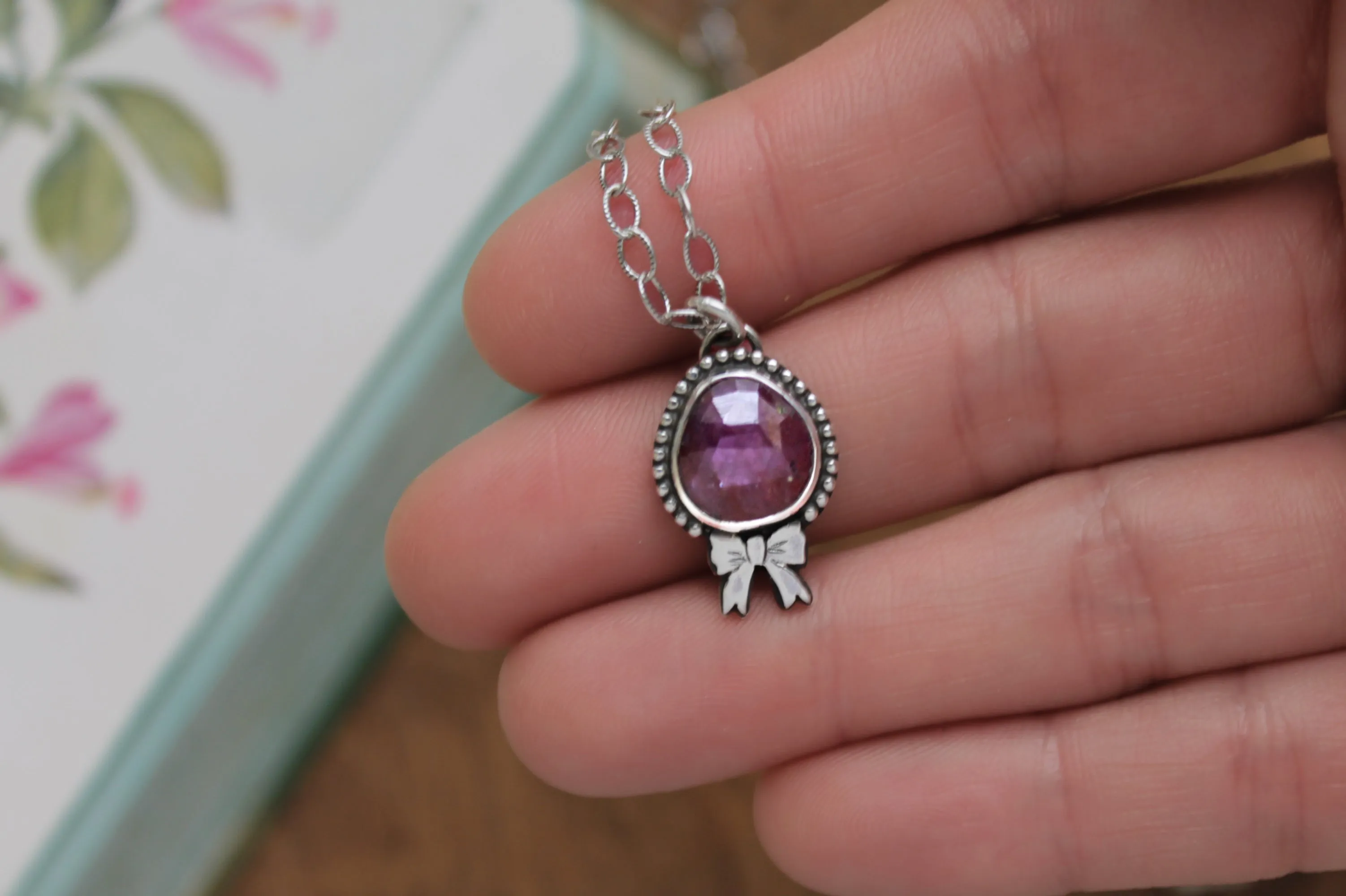 Enduring Love Ruby Necklace #2