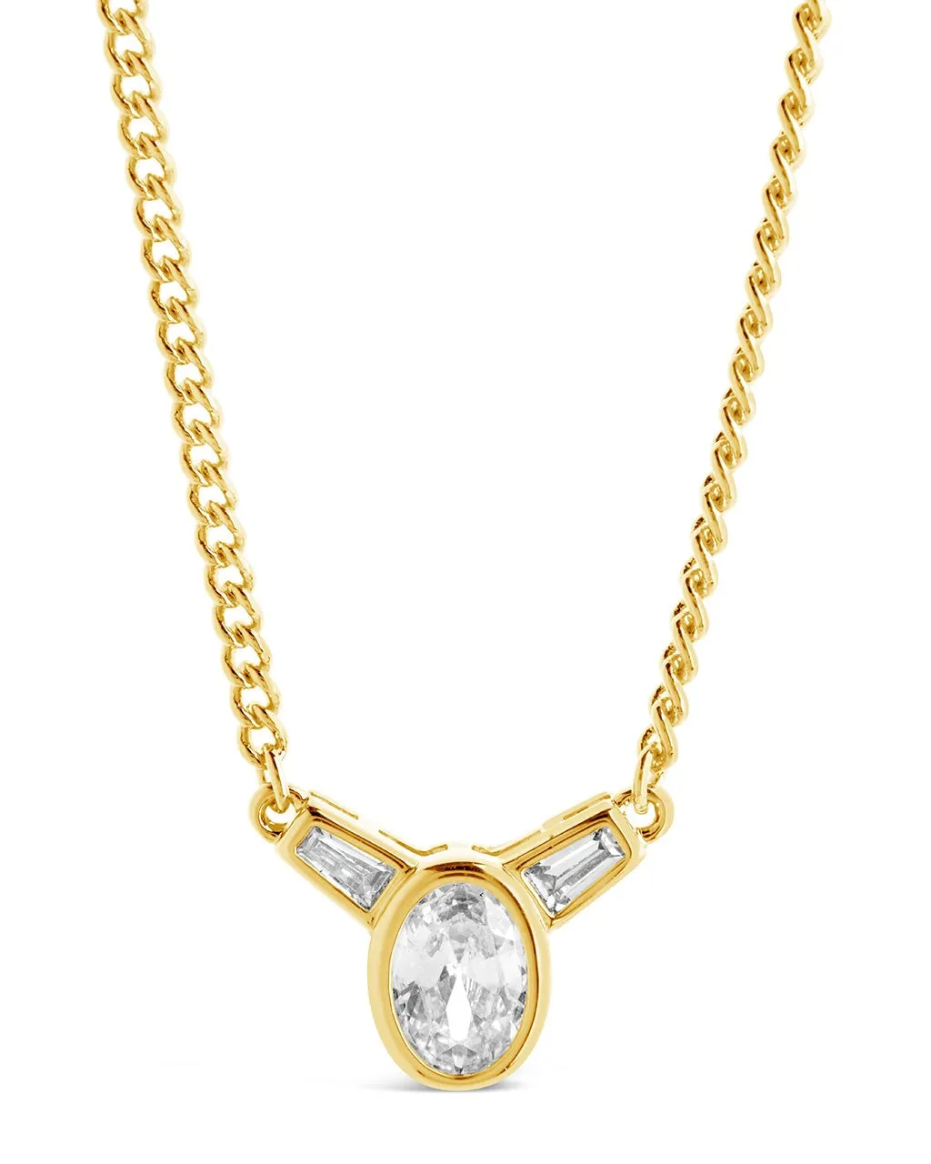 Estelle CZ Pendant Necklace