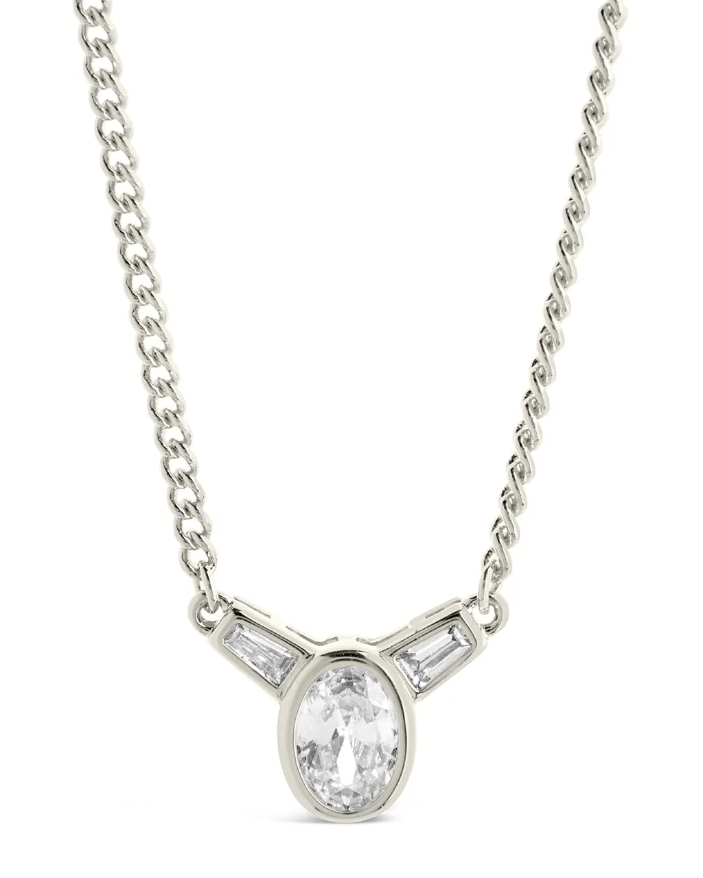 Estelle CZ Pendant Necklace