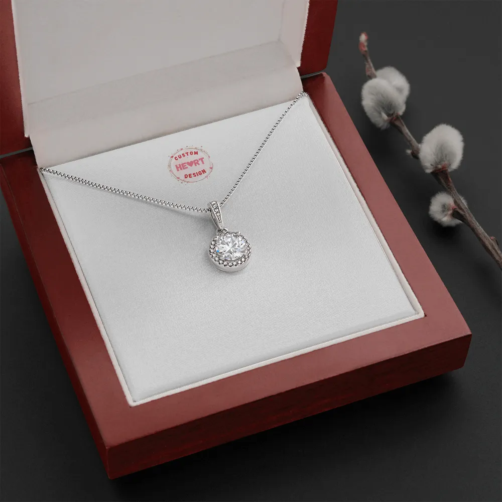 Eternal Hope Solitaire Necklace