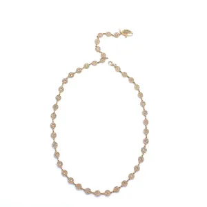 Eternity 20K “Opera” Necklace with Diamonds