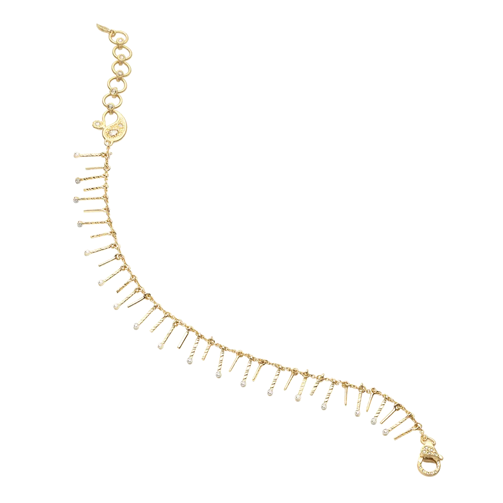 Eternity 20K Spring Bracelet