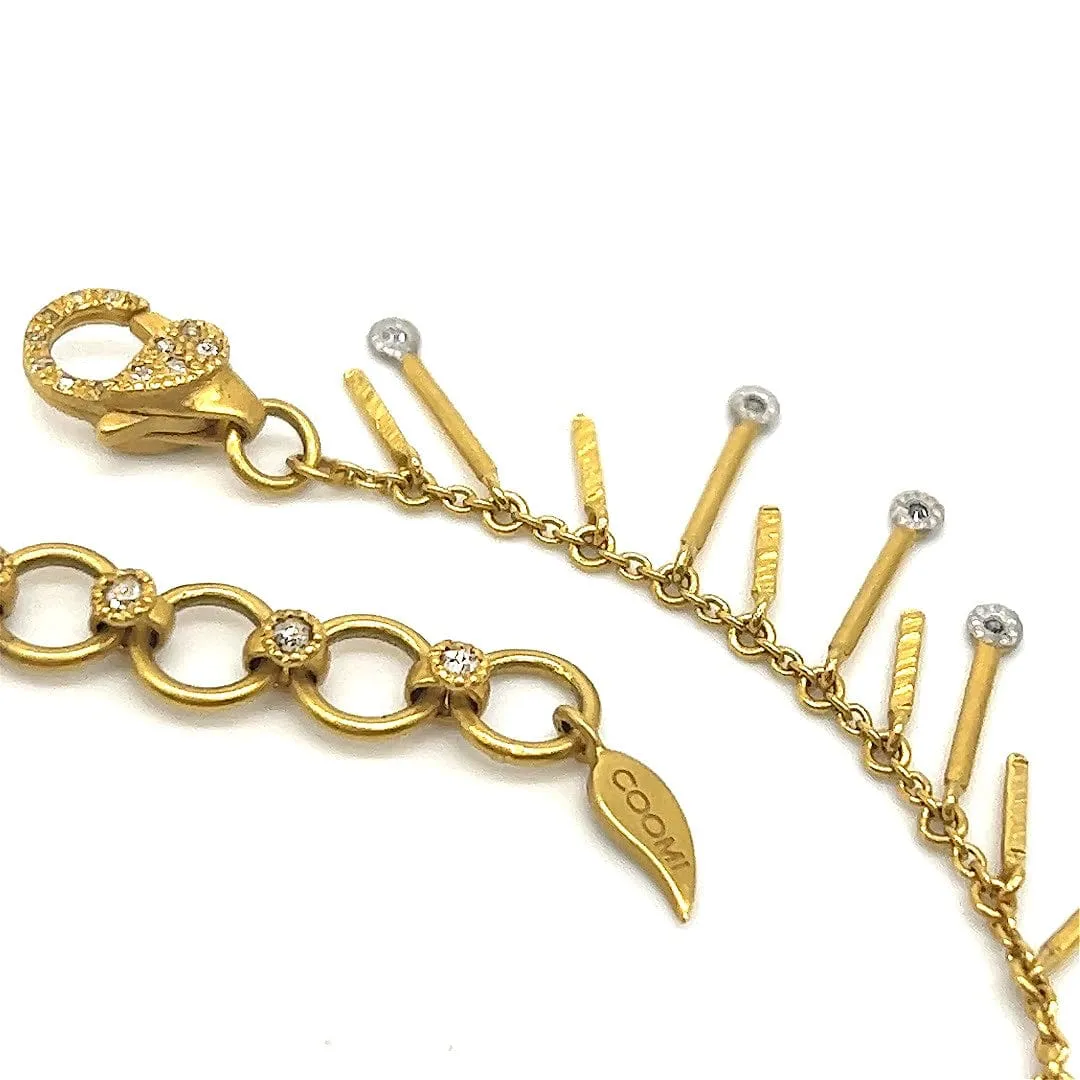Eternity 20K Spring Bracelet