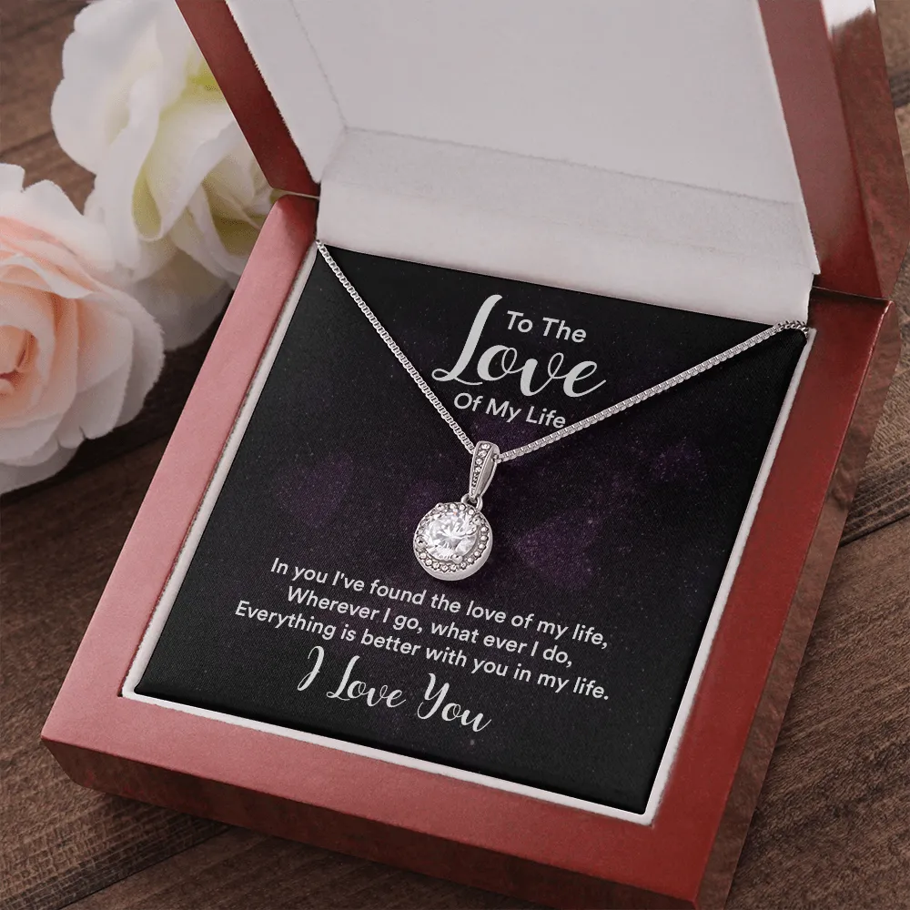 Everything is better with you-Eternal Hope Necklace for Wife, Girlfriend