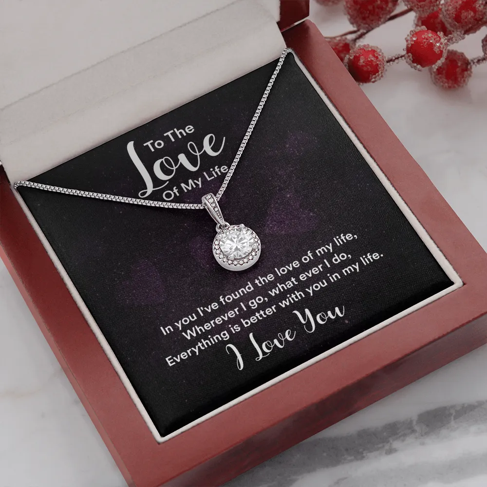 Everything is better with you-Eternal Hope Necklace for Wife, Girlfriend