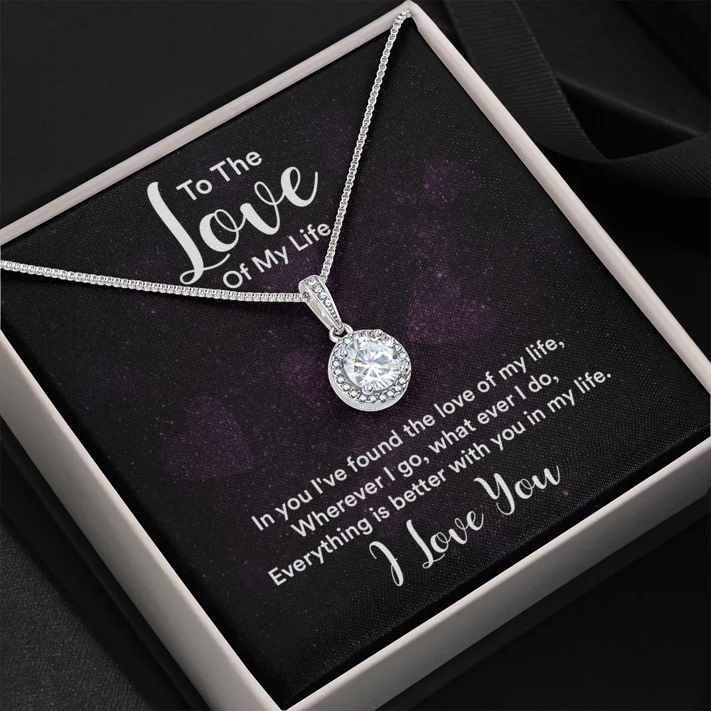 Everything is better with you-Eternal Hope Necklace for Wife, Girlfriend