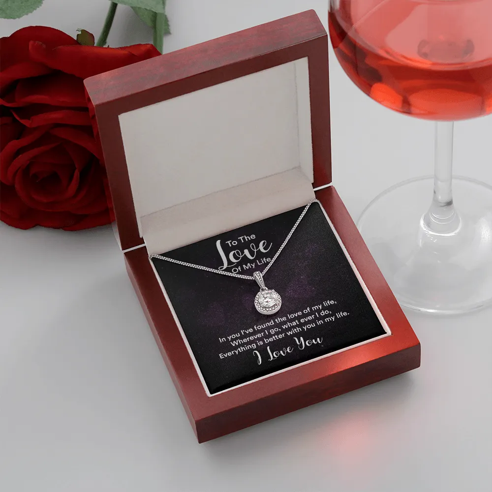 Everything is better with you-Eternal Hope Necklace for Wife, Girlfriend