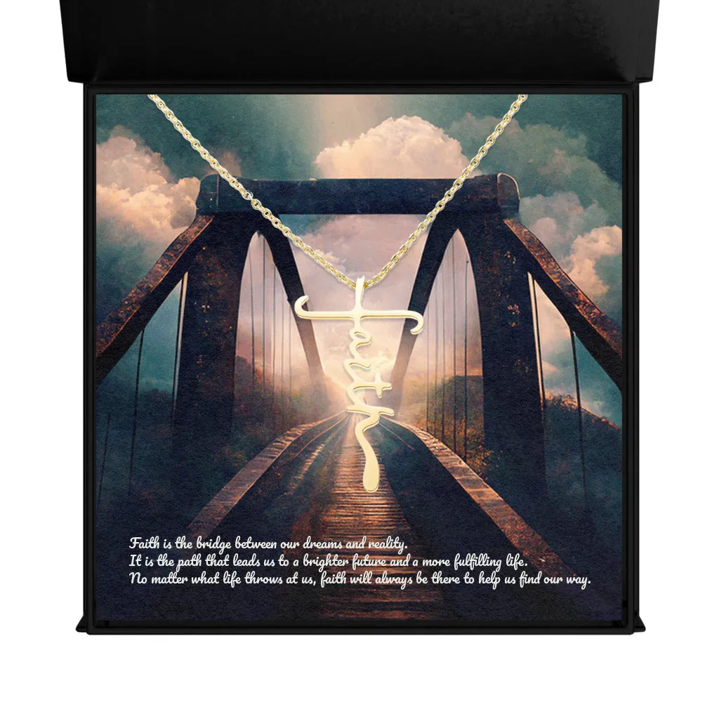 Faith Forever - Faith Cross Necklace