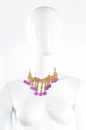 Filigree Waterfall Bead Necklace
