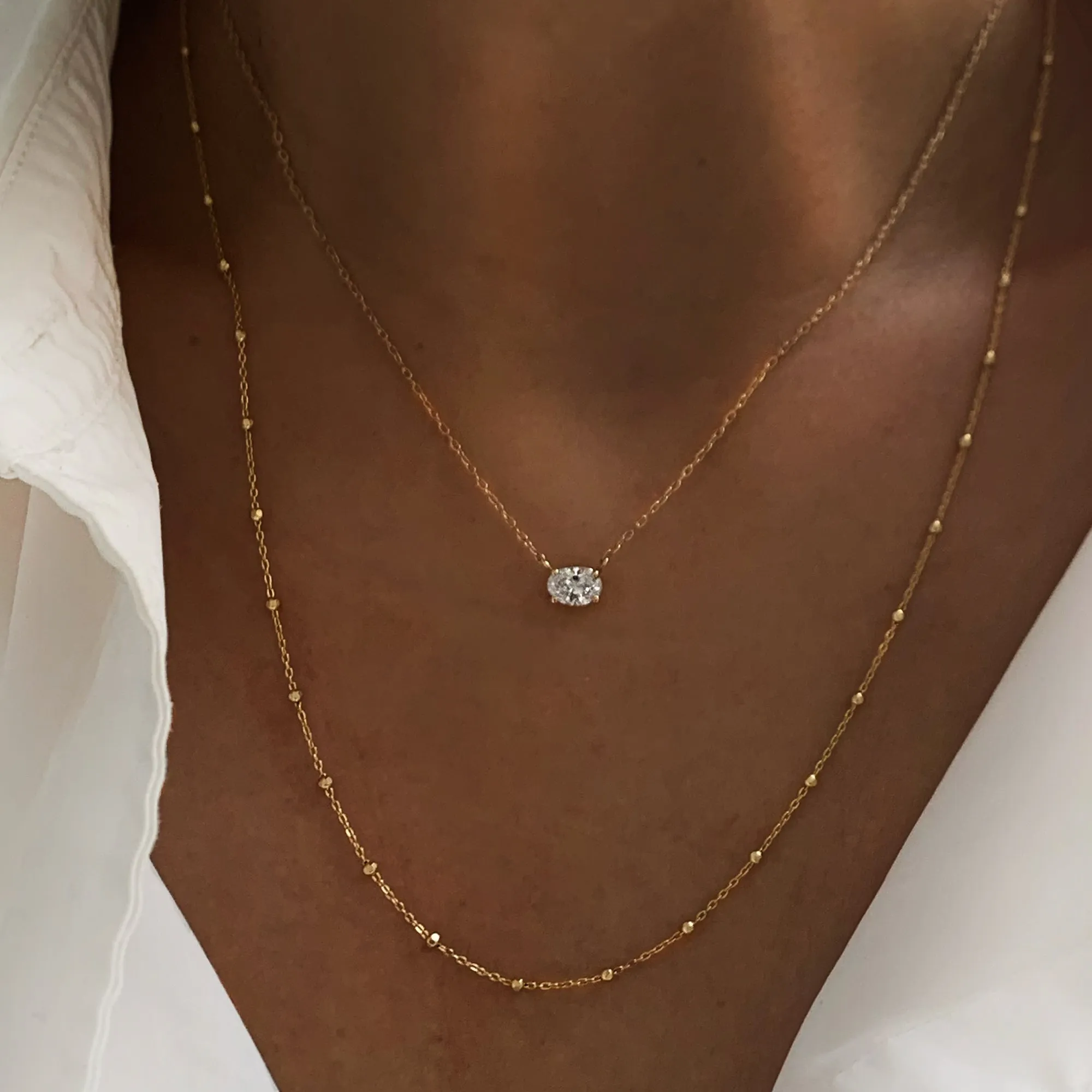 Fine Beaded Chain