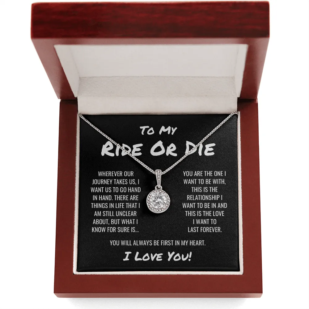 First In My Heart Valentine's Necklace
