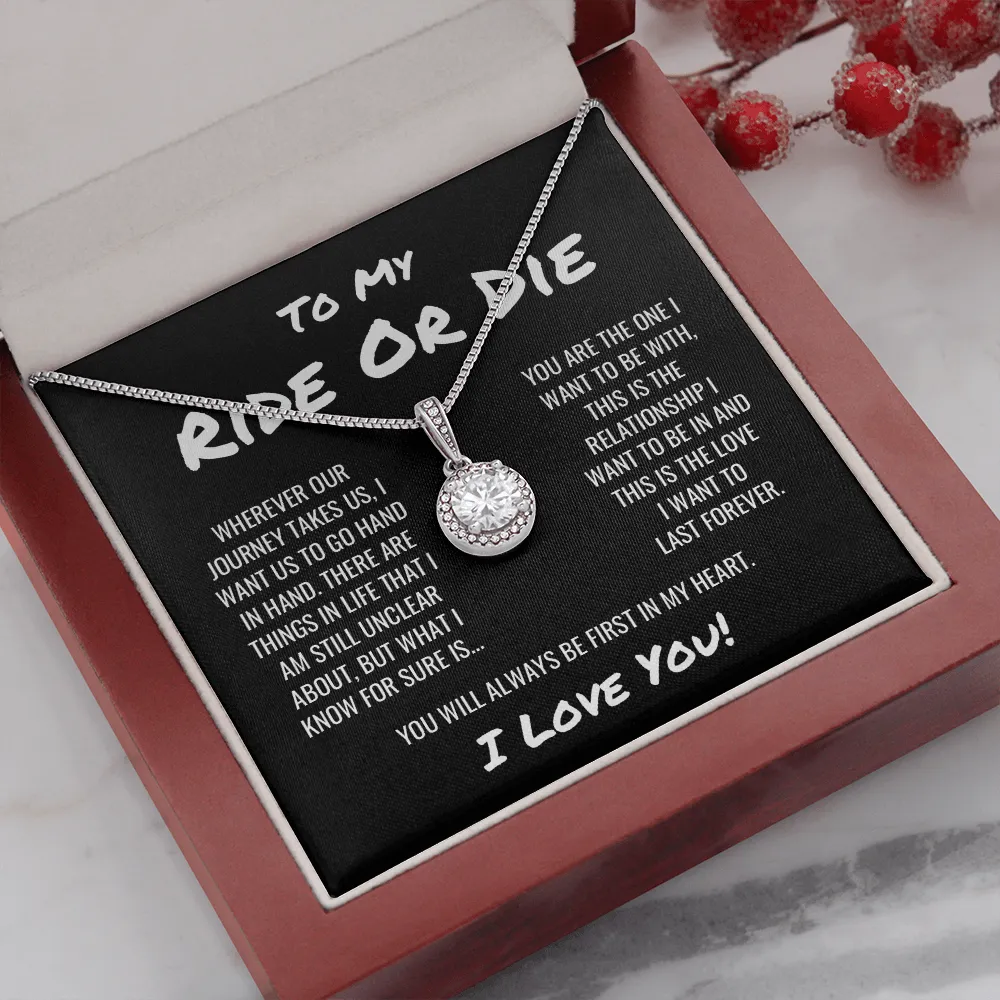 First In My Heart Valentine's Necklace