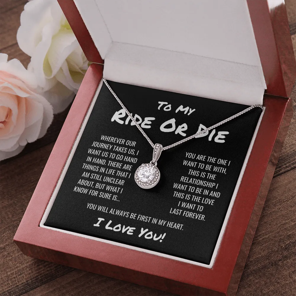 First In My Heart Valentine's Necklace