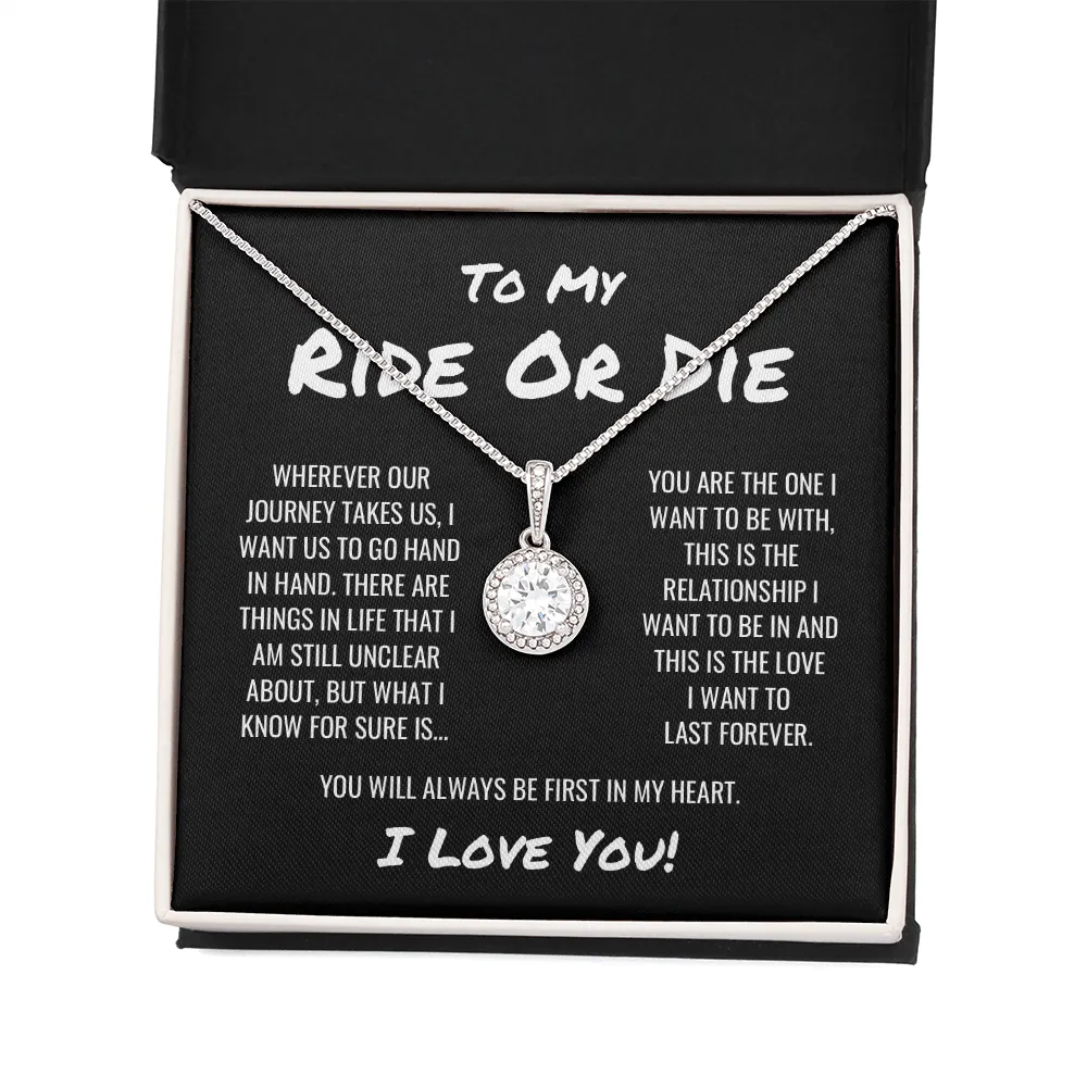 First In My Heart Valentine's Necklace