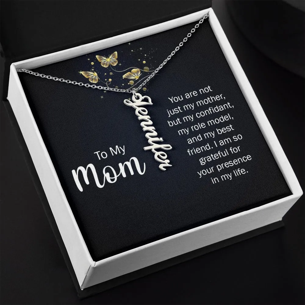 Gift for Mom - I Am So Grateful For Your Presence In My Life