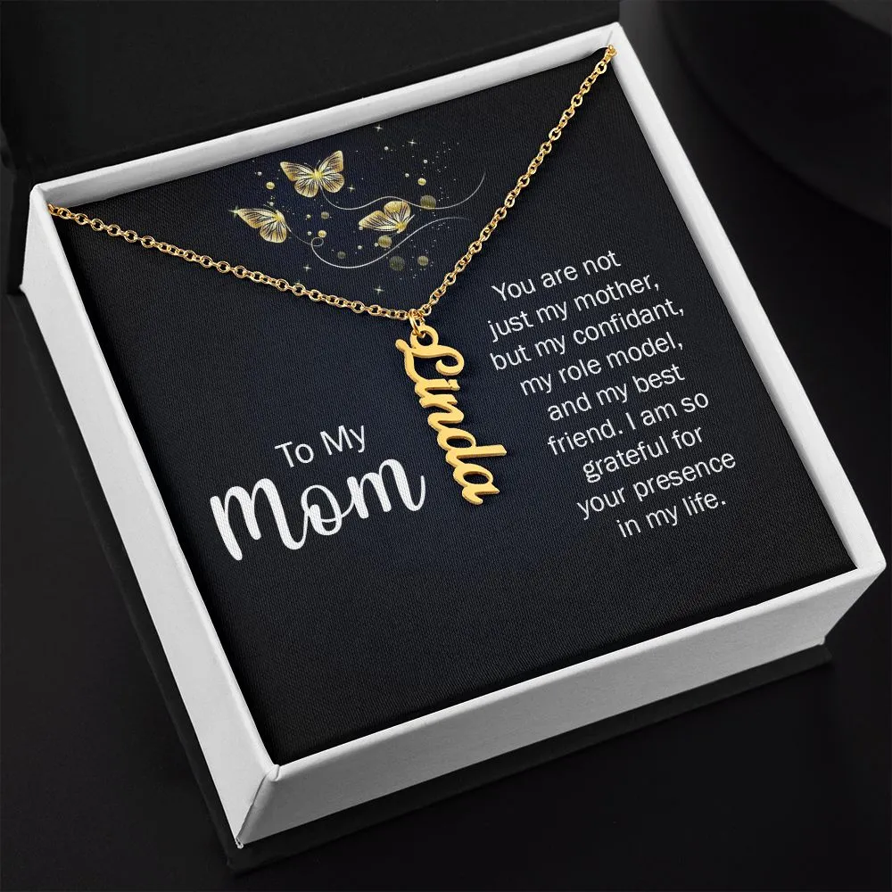 Gift for Mom - I Am So Grateful For Your Presence In My Life