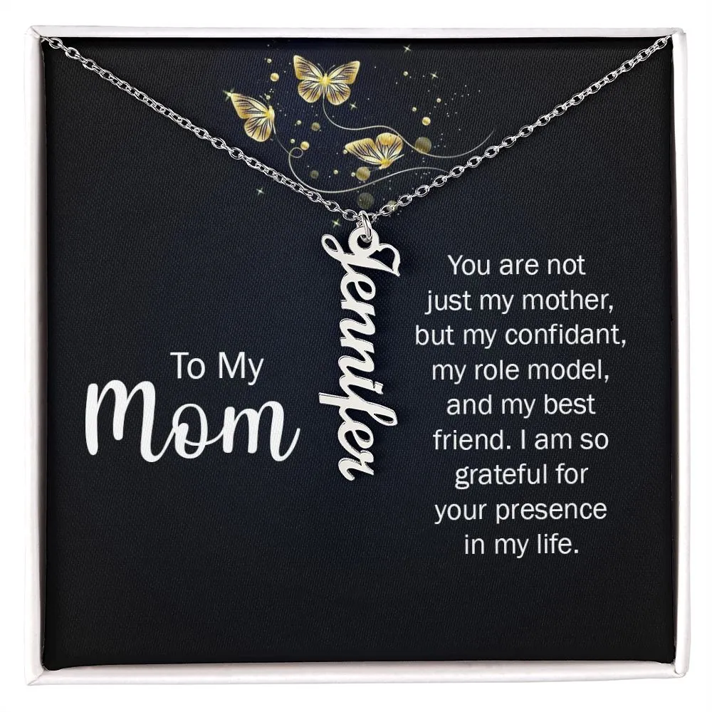 Gift for Mom - I Am So Grateful For Your Presence In My Life