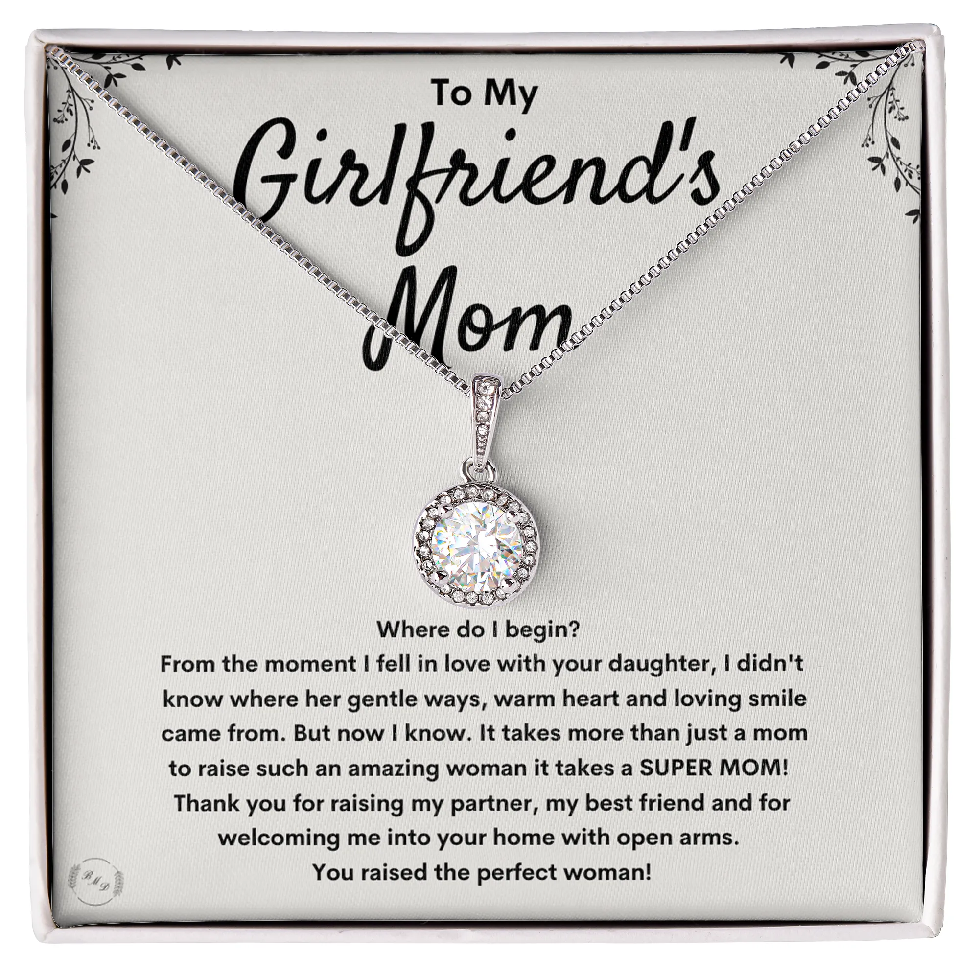 Girlfriends Mom Gift, Gift For Girlfriend's Mom