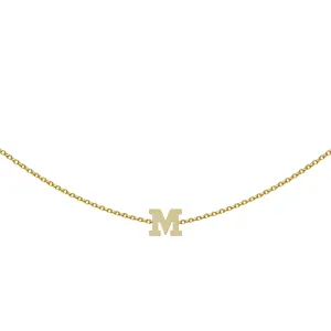Gold Initial Necklace - 2 Initials