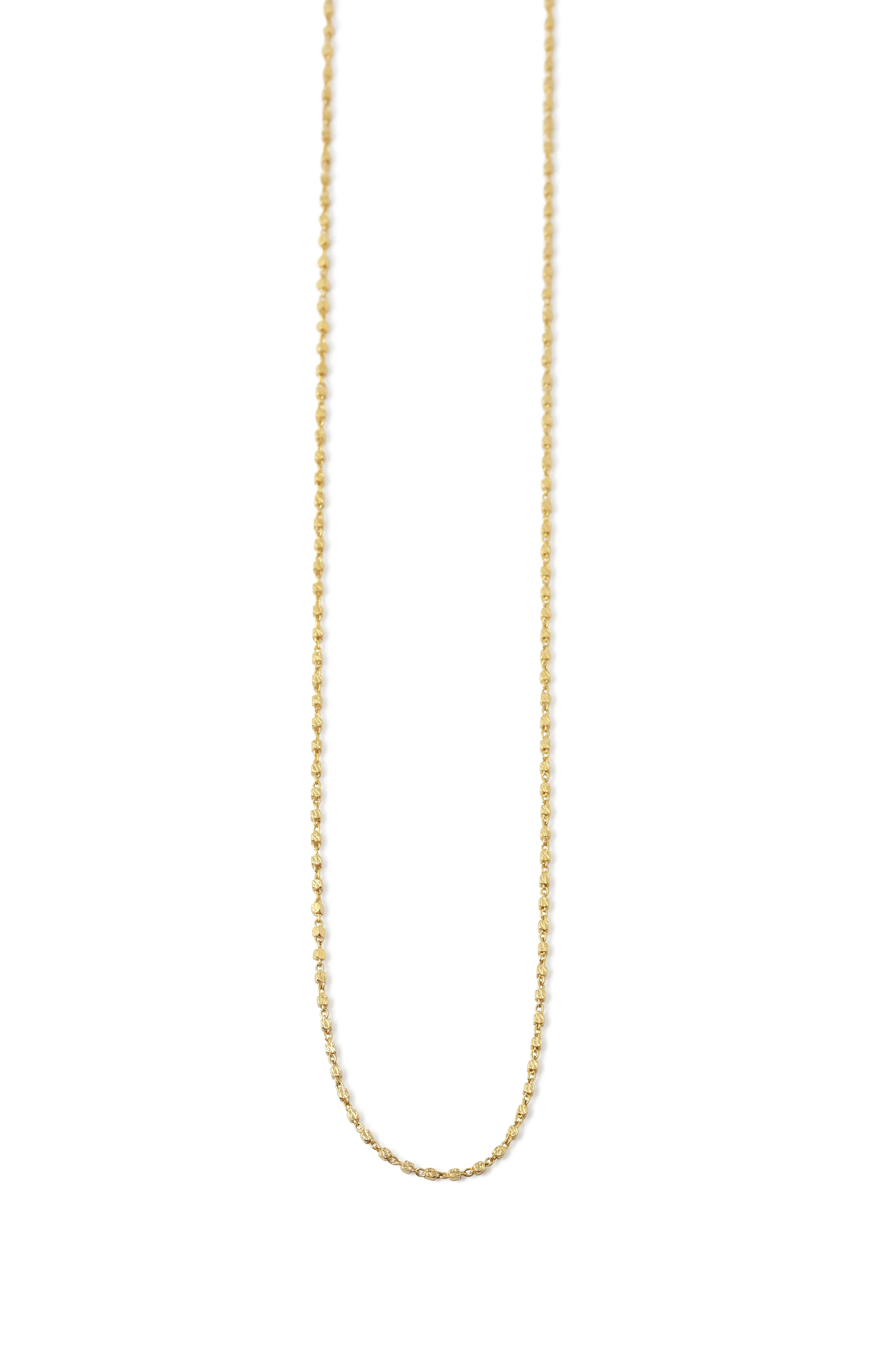 Gold Nugget Chain Necklace by Hayley K.S. Fine