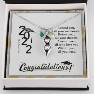 Graduation Gift Necklace, Graduation Gift for Her, College Graduation Gift for Her, High School, Personalized Graduation Gift