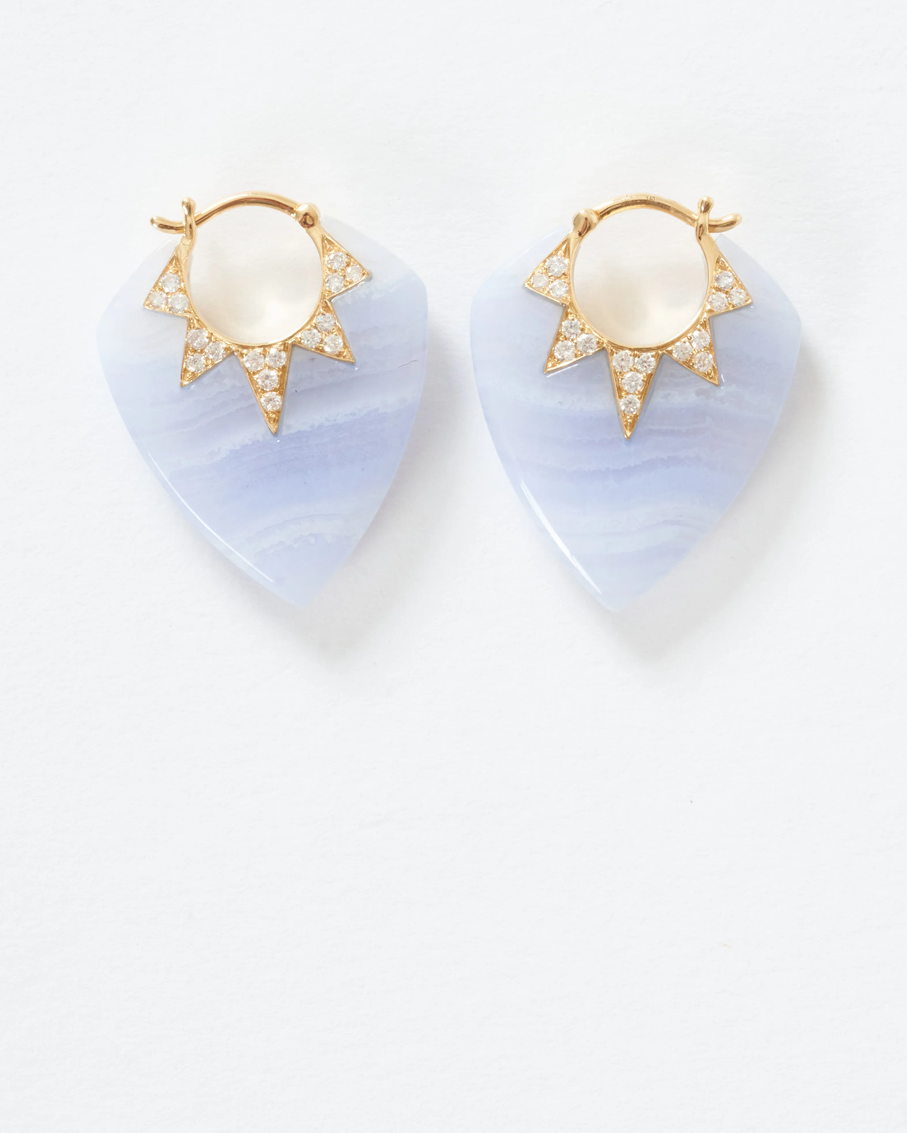 guitar pick earrings