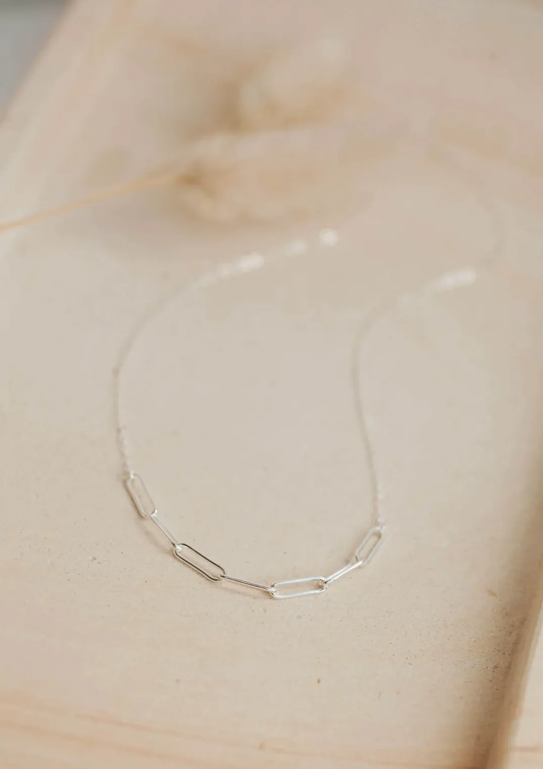 hello adorn 6 linked necklace | 14kt gold fill   sterling silver