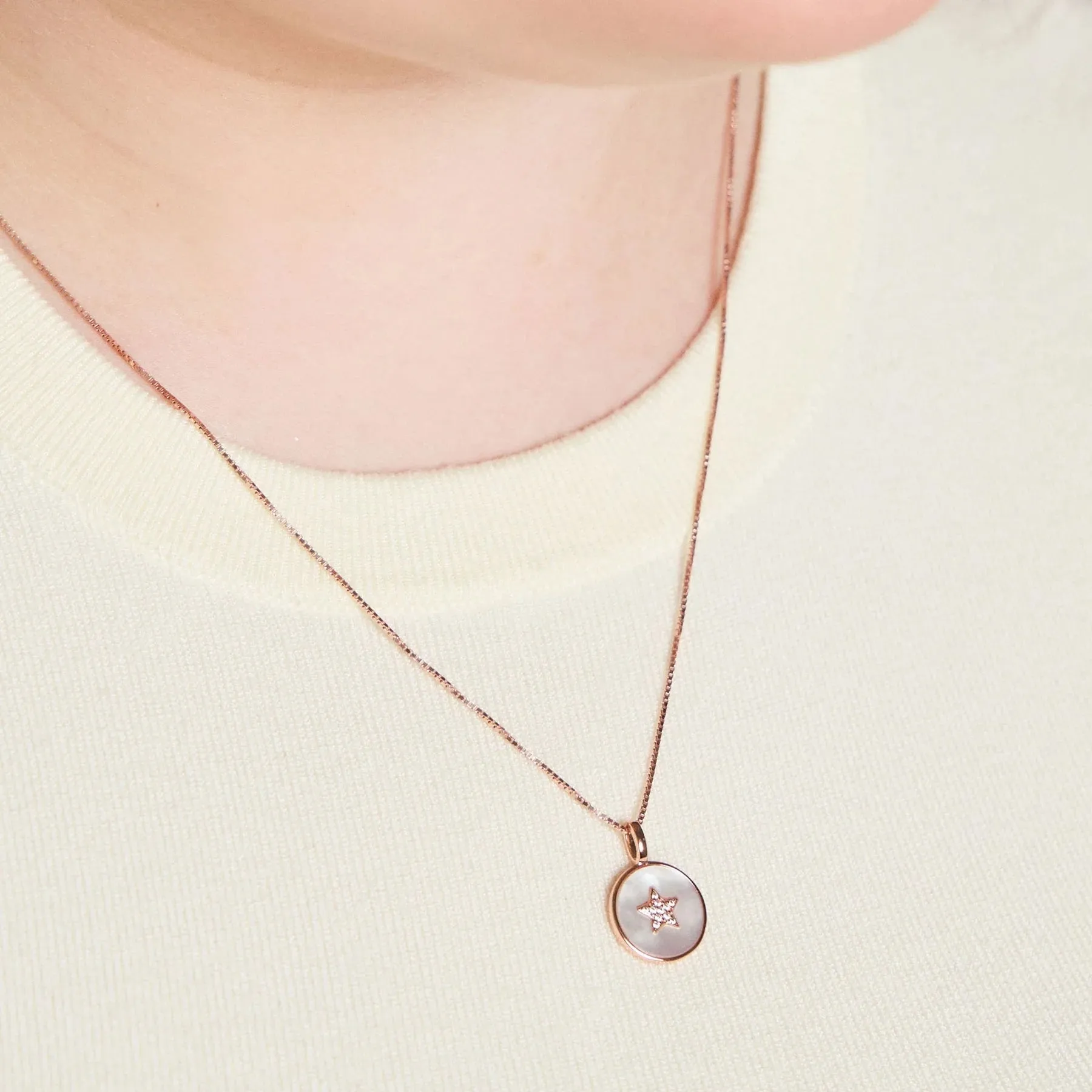 Hillberg & Berk The Future is Bright Pendant Necklace