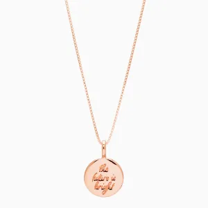 Hillberg & Berk The Future is Bright Pendant Necklace