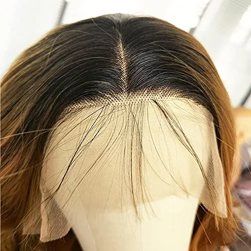 Honey Blonde Long Loose Wave Lace Front Wig