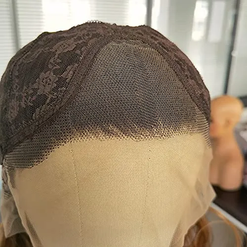 Honey Blonde Long Loose Wave Lace Front Wig