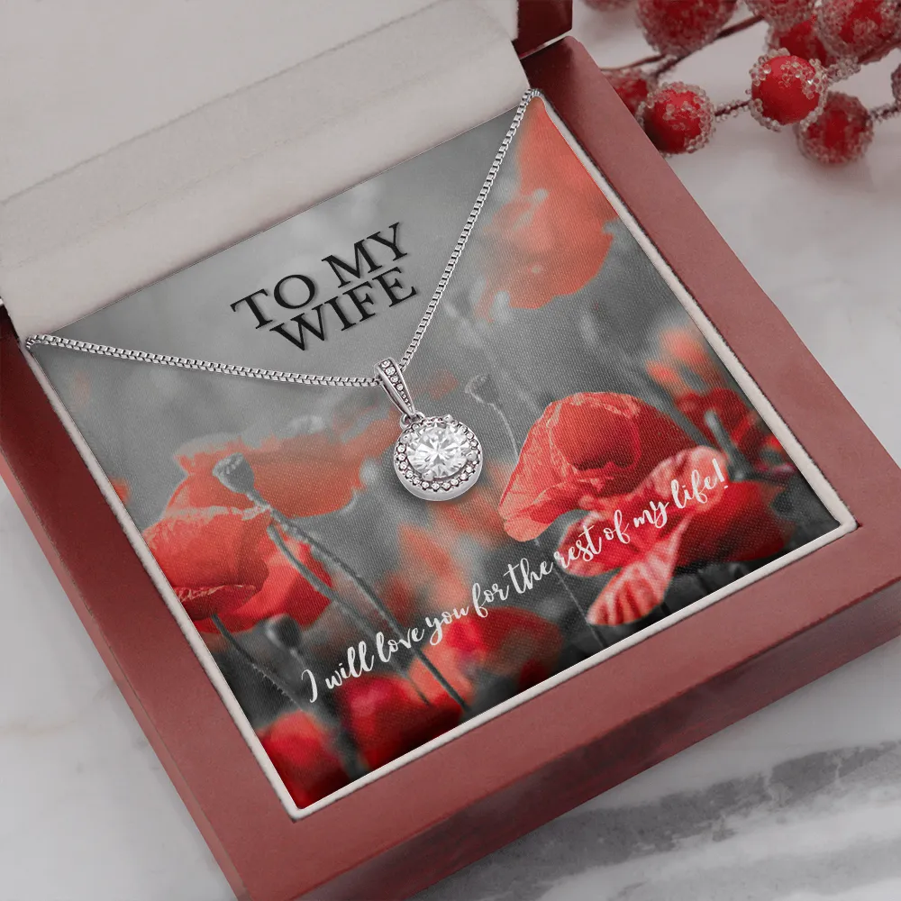 I Will Love You For the Rest of My Life Eternal Hope Necklace
