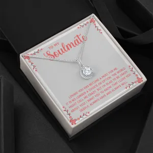 I'm glad to be crazy about you-Eternal Hope Necklace for Soulmate