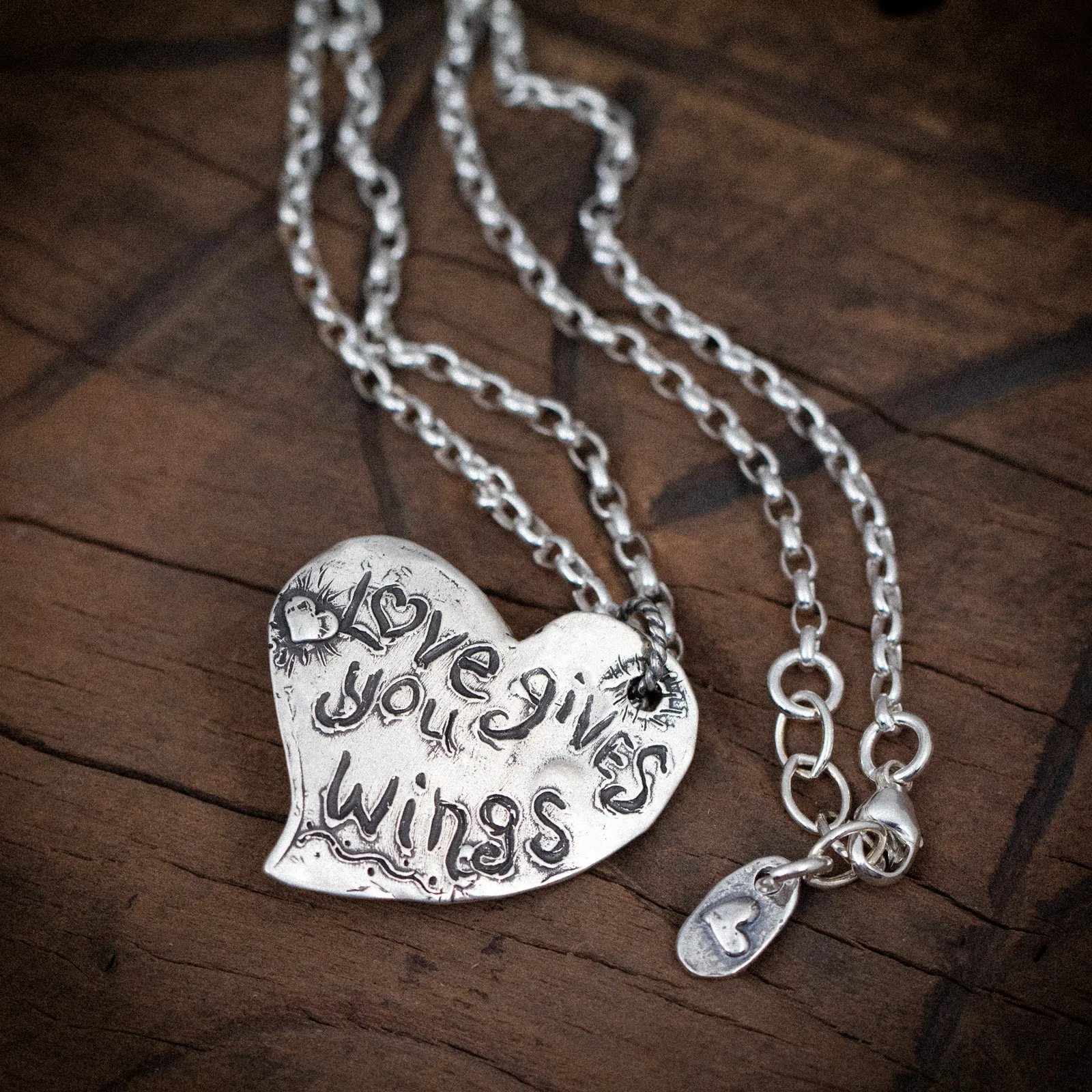 Island Cowgirl Love Gives You Wings Turquoise Necklace